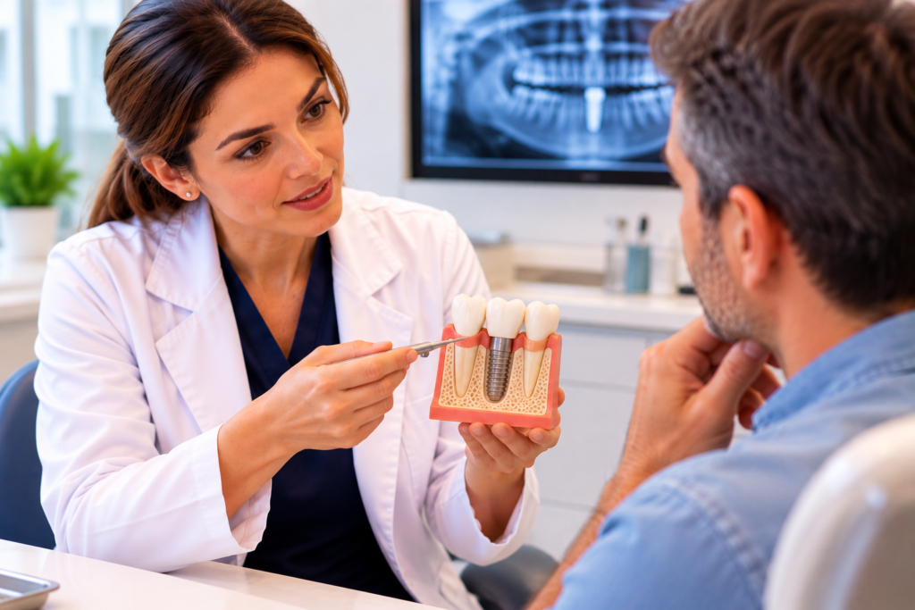 O Pino do Implante Dentário Pode Ser Rejeitado